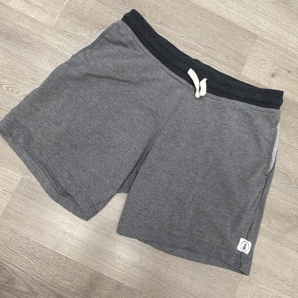 Chubbies The Schwort Lounge Shorts Mens Small Gray Knit Drawstring 7" Inseam